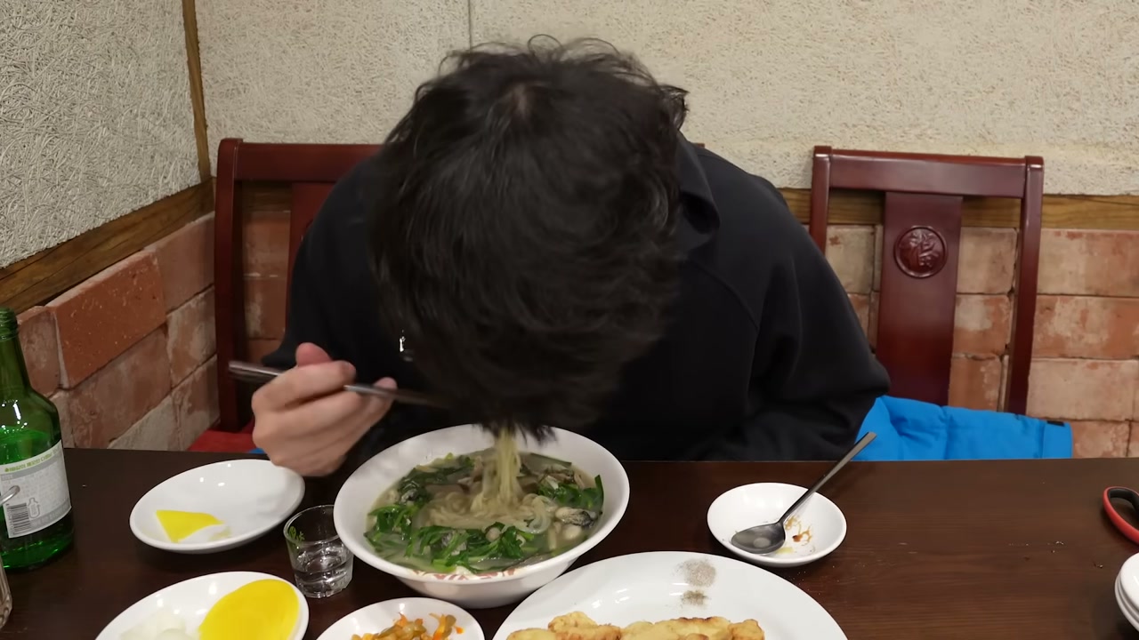 맑은 국물로 내는 면
